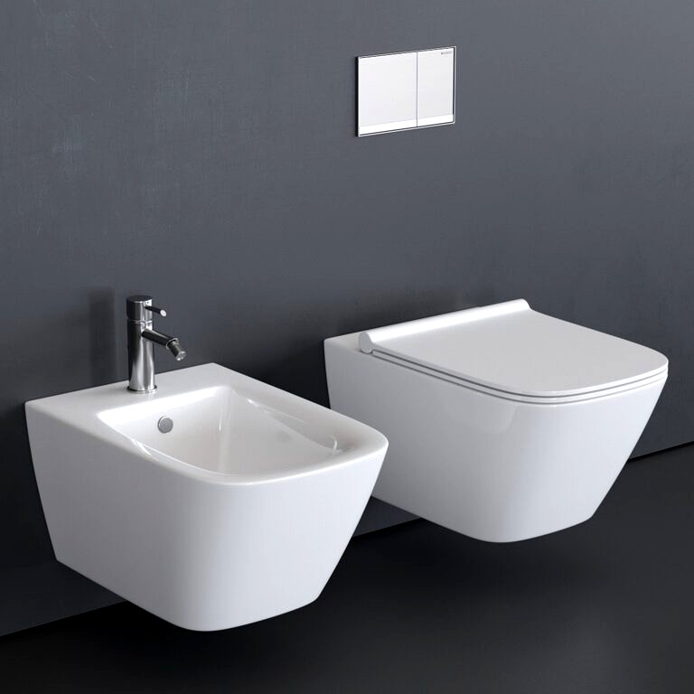 Ceramica Catalano Green Wall-hung WC and bidet (319595)