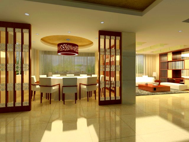 Restaurant Space 126 3D Model