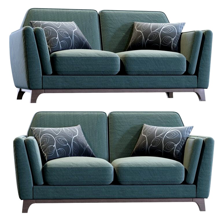 Sofa Ceni Aquarius Aqua Loveseat (317710)