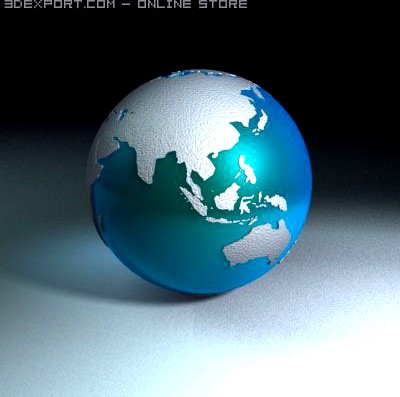 Globe 02 3D Model