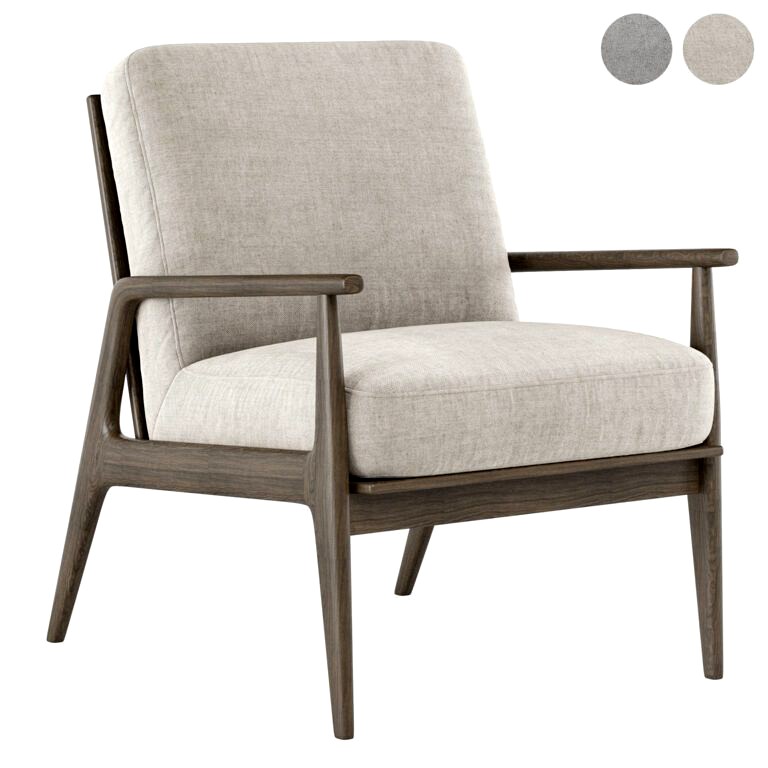 Mid Century Modern armchair 09 (262288)