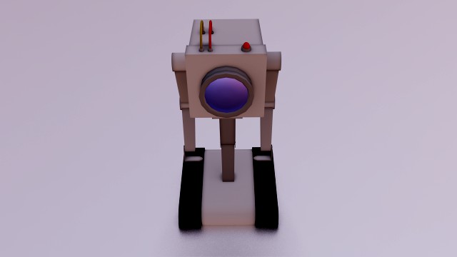 ROBOT GAME READY LOW POLY