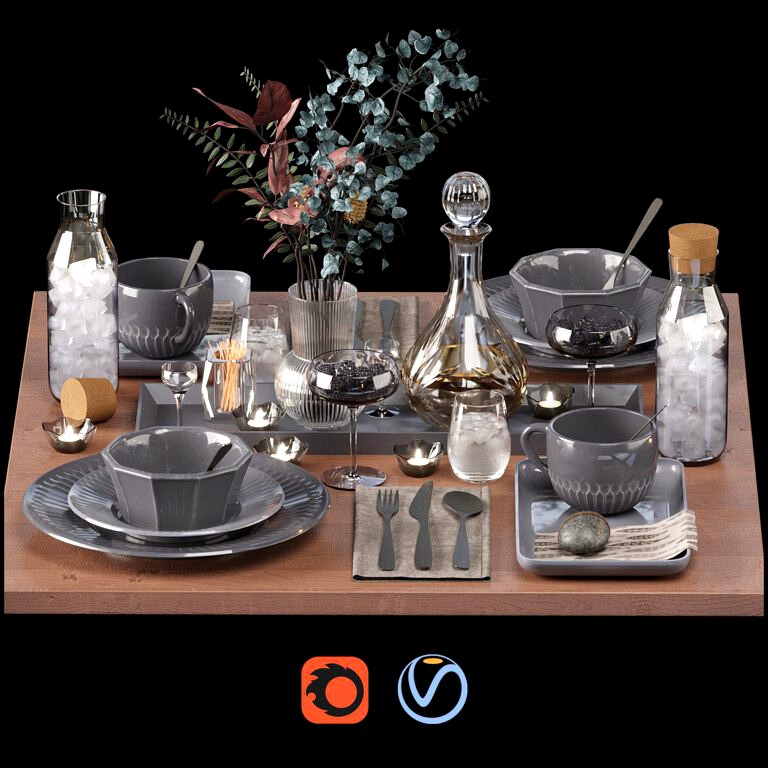 Ikea tableware table setting 2 (258977)