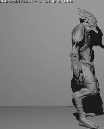Dark templar zealot 3D Model