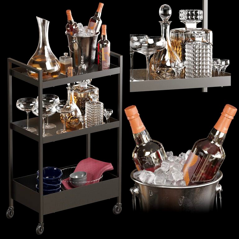 Ikea kitchen Rolling storage 1 (250709)