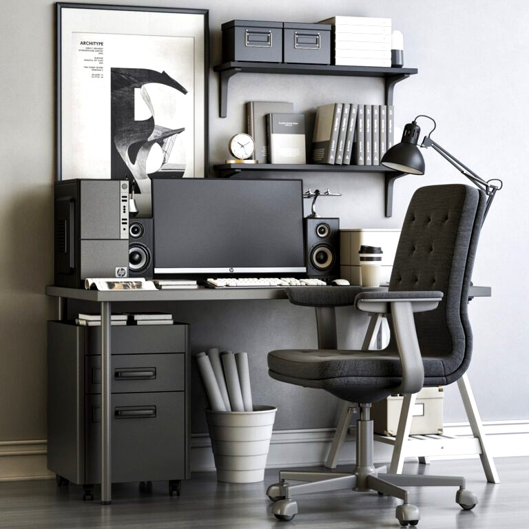 Office Workplace Ikea 100 (204891)