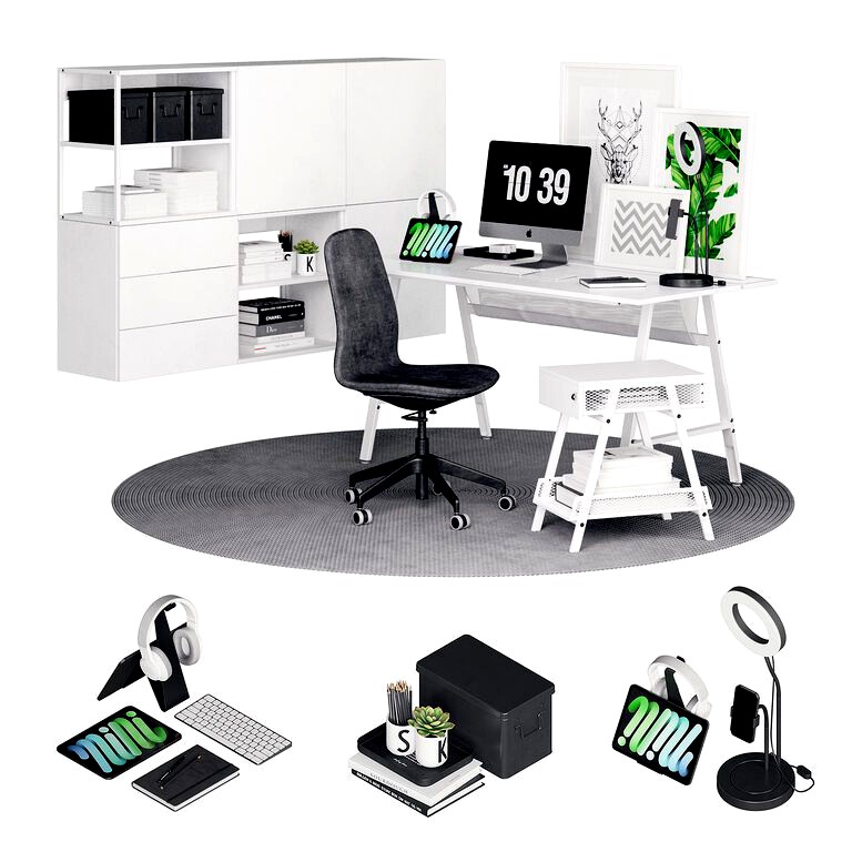Utespelare Nordic Desk (194029)