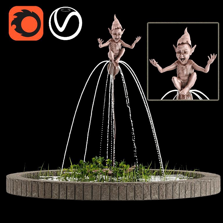 Garden Fountains 07 (194003)