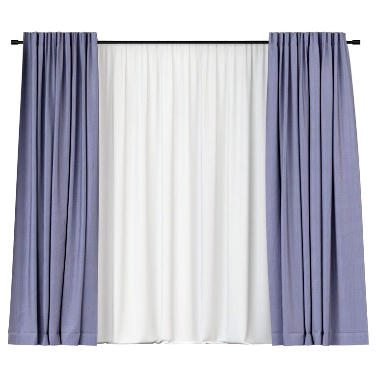 Curtains with Tulle (192856)