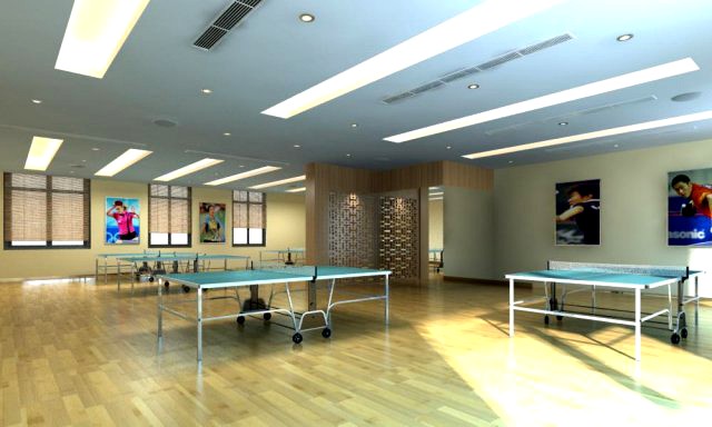 Gym space 19 3D Model