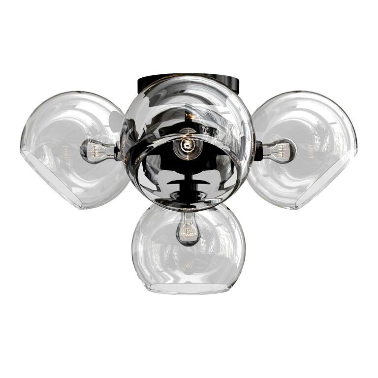 Ceiling Lamp Staggered Glass (178546)