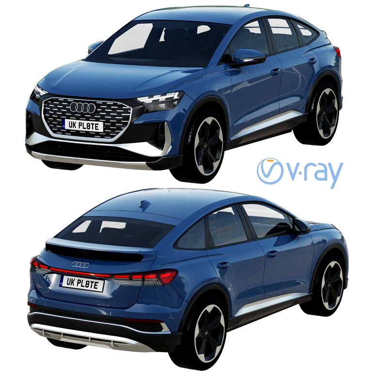 Audi Q4 Sportback e-tron car (167748)