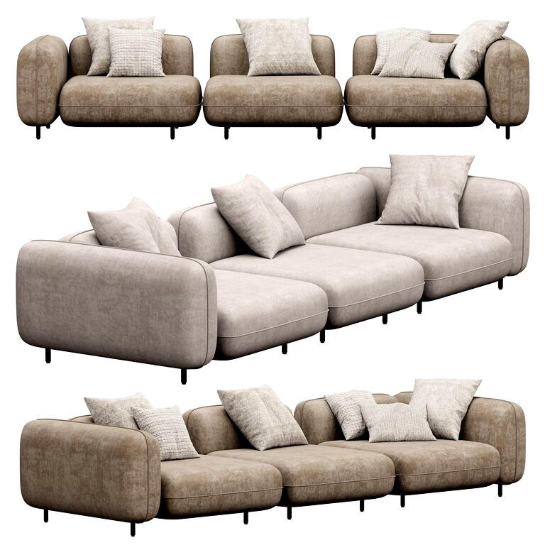 Delavega modular sofa dp1 d2 dp3 (167714)