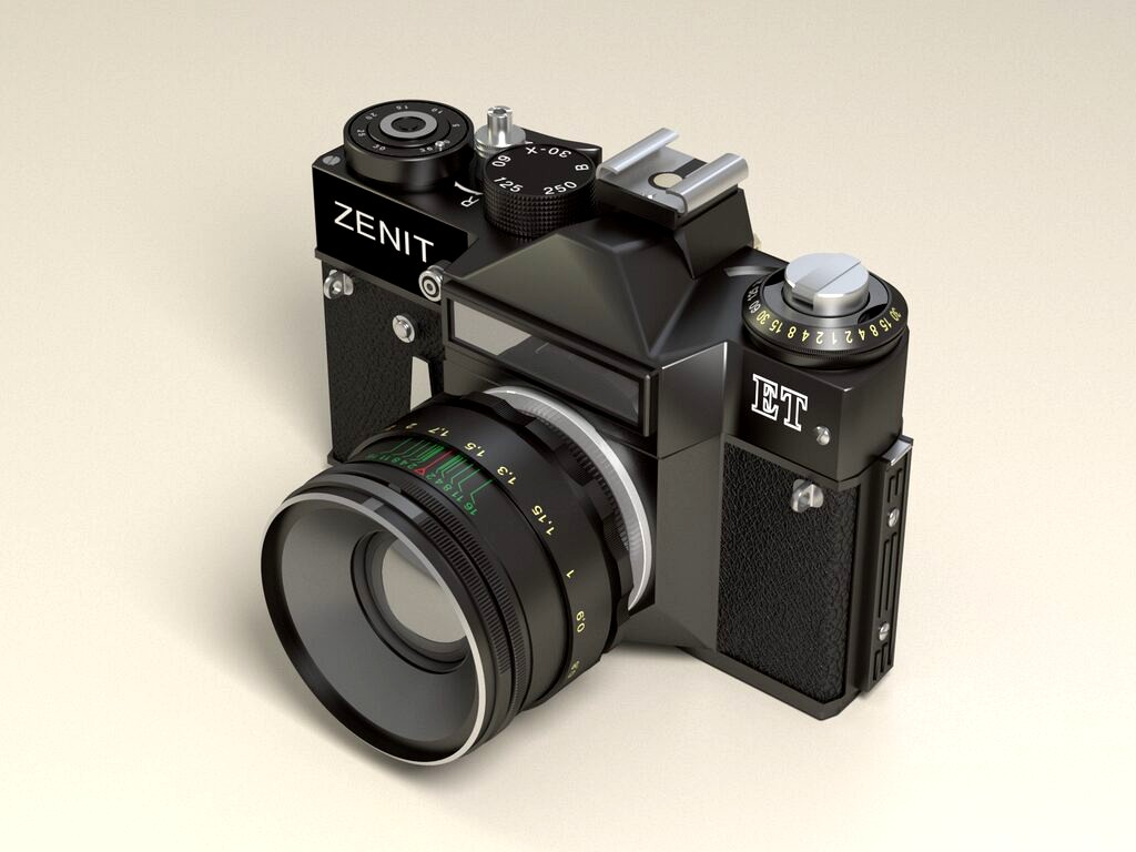 Soviet photo camera Zenit ET (155139)