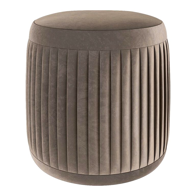 Blooming Ville Pleat Pouf (145255)