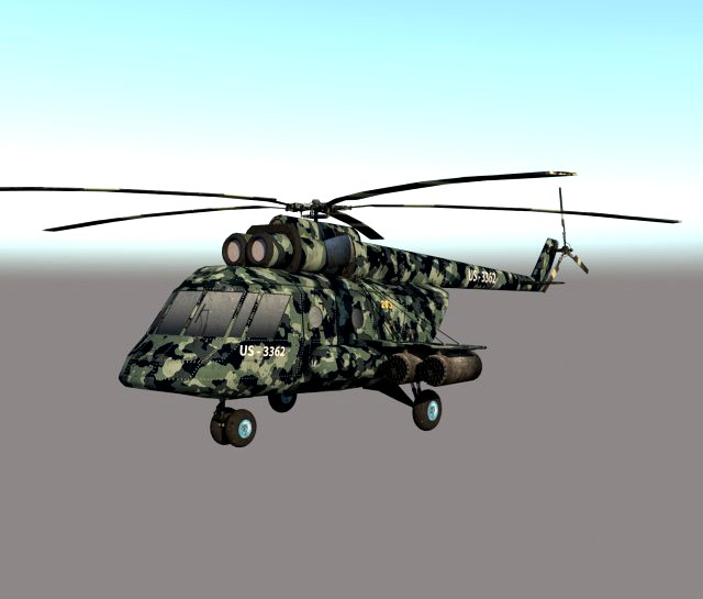 Attack helicopter