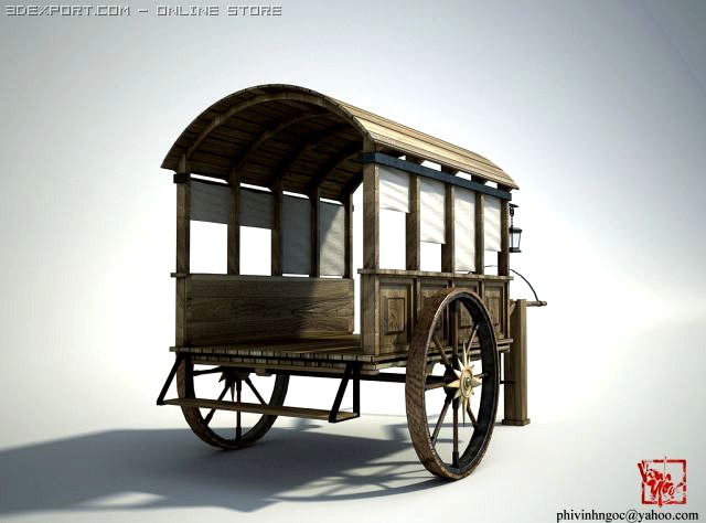 Wagon 3D Model