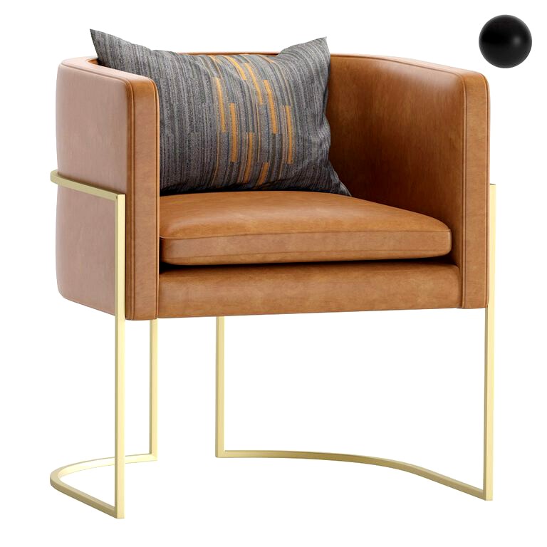 JULIUS Armchair Leather Kassavello (139019)