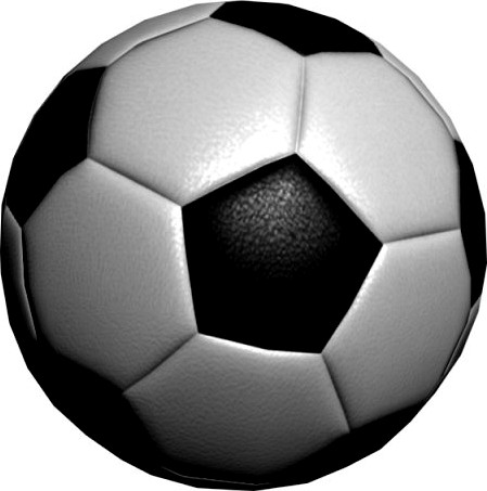 Football 3D Model