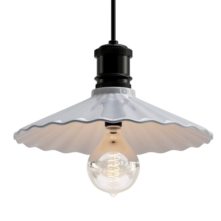 Presto Concrete Fluted Pendant Light (138157)