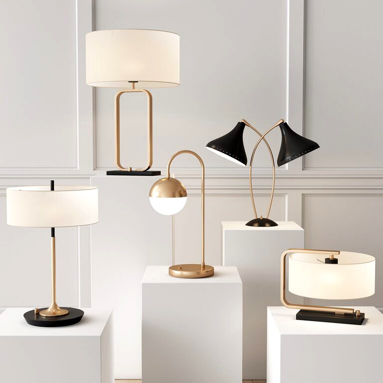 Table lamps collection (137397)
