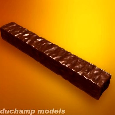 Chocolate Bar 3D Model