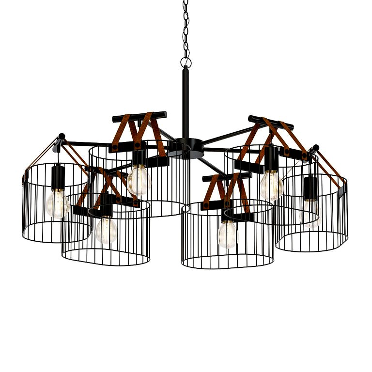 Cage Wire Color D76 Chandelier (135009)