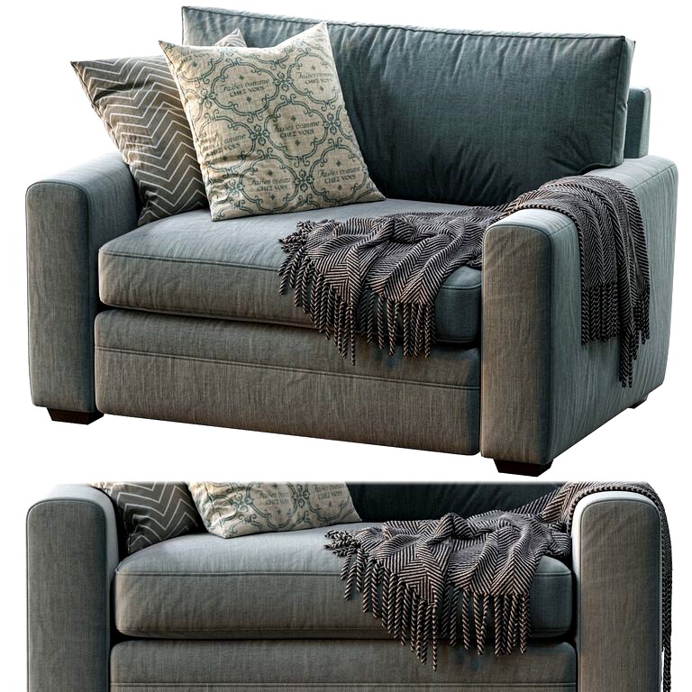 Pearce Square Arm Upholstered Twin Sleeper Sofa (134312)