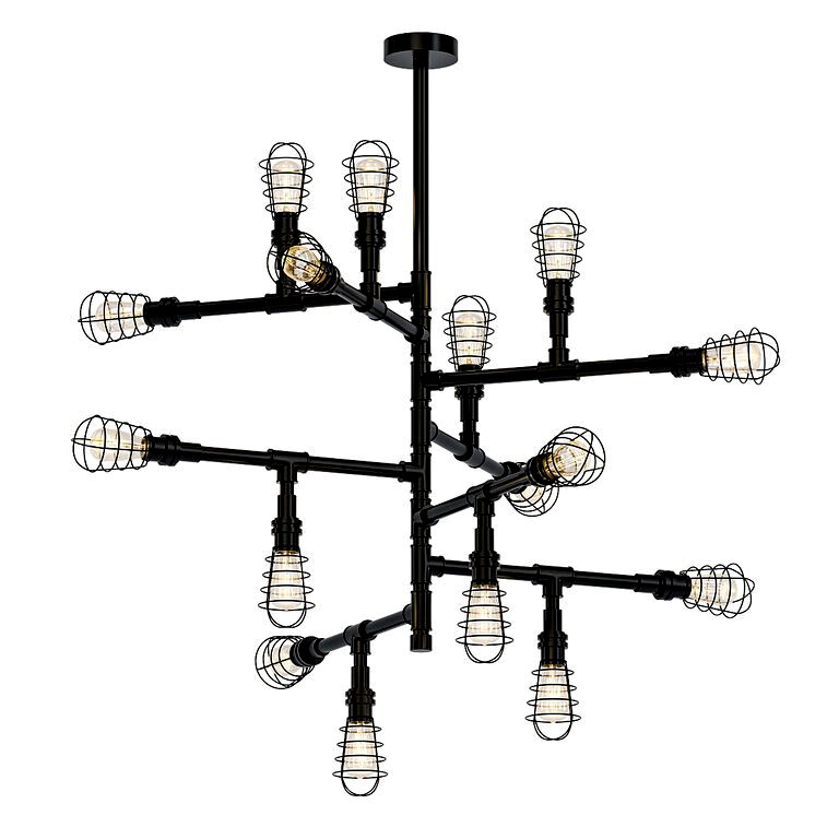 CONDUIT by Troy Lighting CHANDELIER (132445)