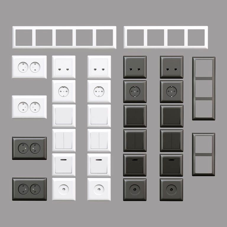 Primera Luxel Sockets and switches  (130185)