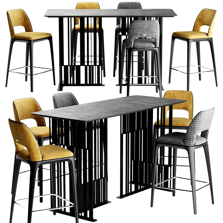 Bar Chairs and Table Play Furman Solo (124994)