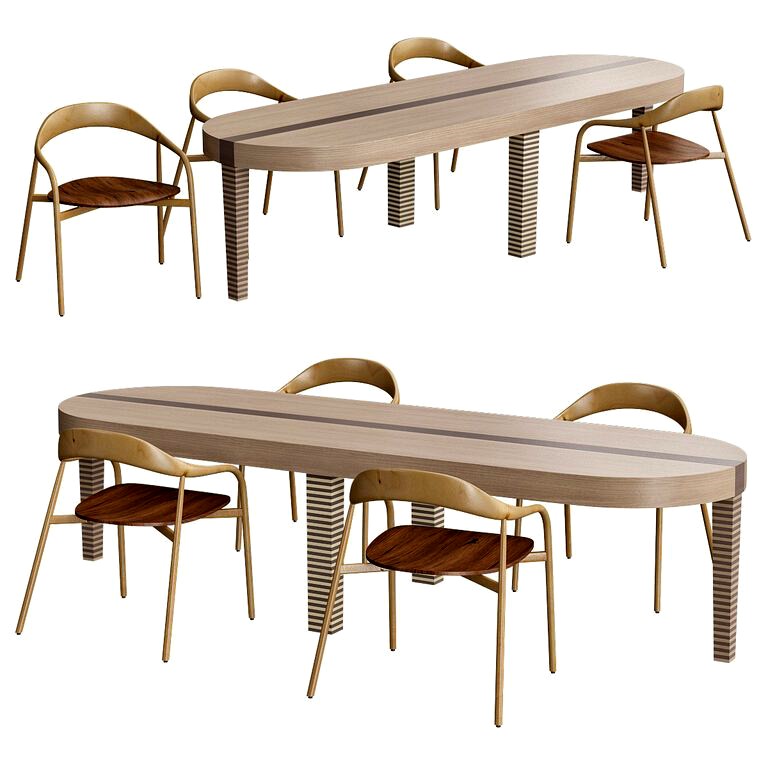 ROMA PERSONALITY DINING TABLE (124948)