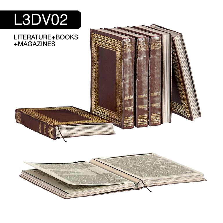 L3DV02G01 - books set (122439)