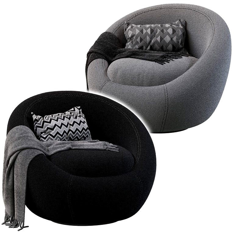 Cozy Swivel armchair (119474)