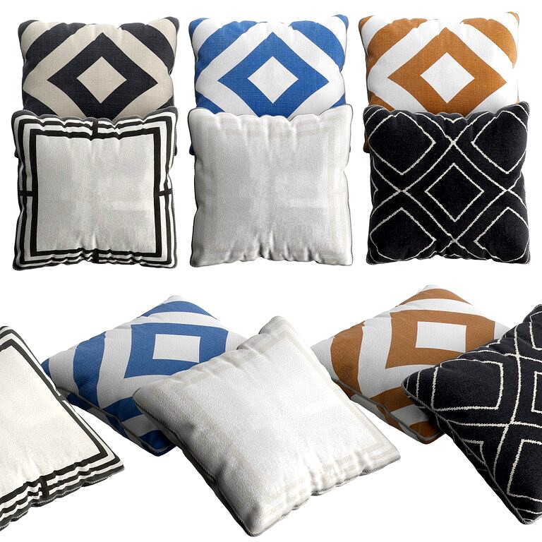 H and M Pillow Set 4  (115734)