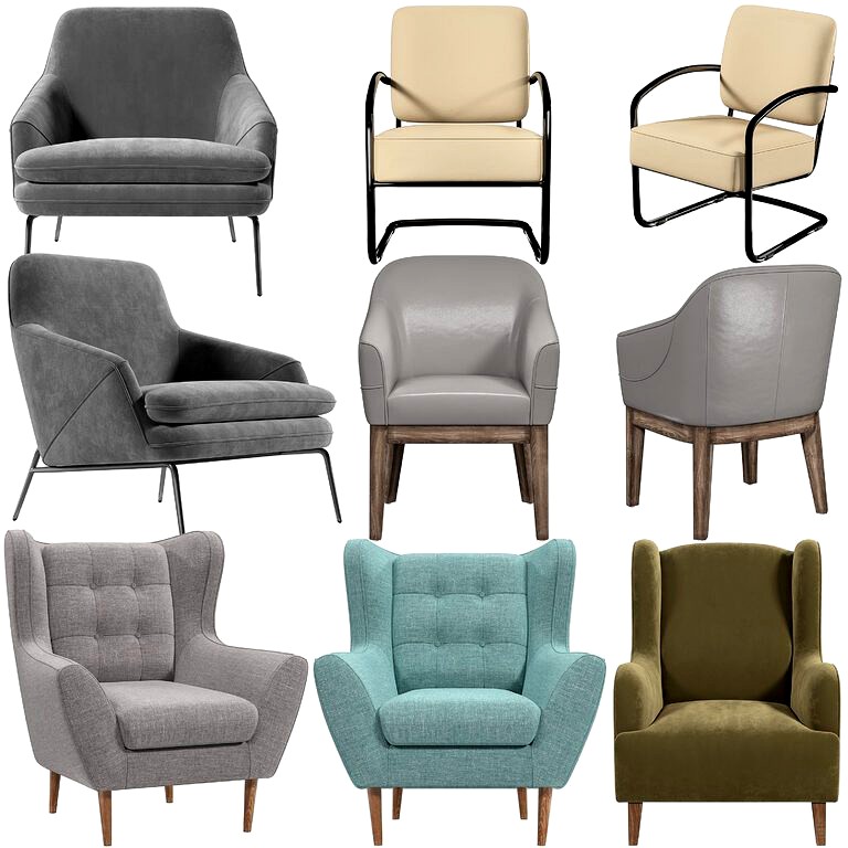 Armchair Set 2 (115578)