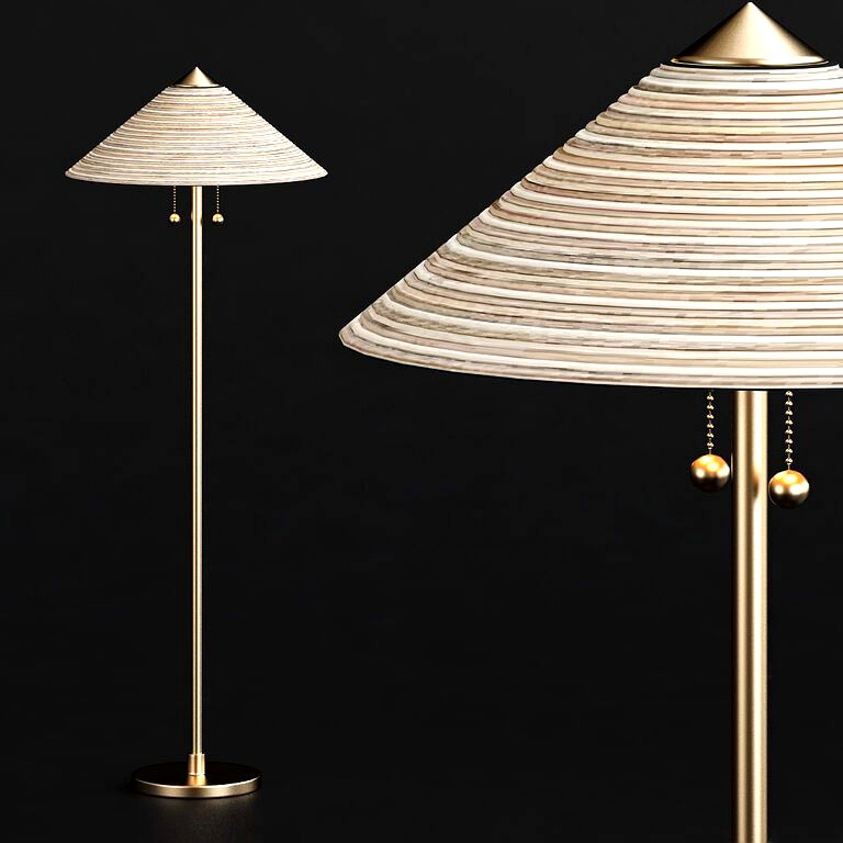 Floor Lamp Terrace Arteriors (114608)