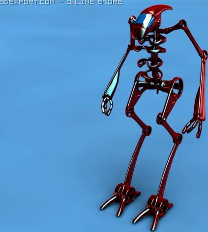 Robot01 3D Model