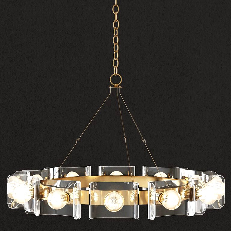 Contemporary Arteriors Home Valerie Chandelier (112105)