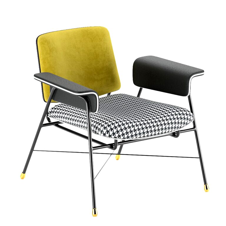 Baxter Bauhaus Armchair (111862)