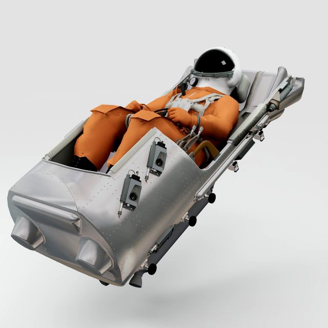 Spacecraft ejection seat