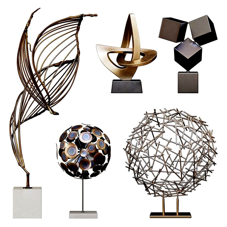 Arteriors Sculptures Set 2 (109272)