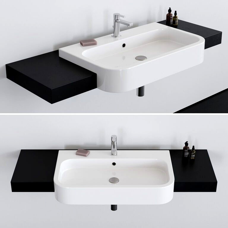 Scarabeo Ceramiche Next 80D Washbasin (108475)