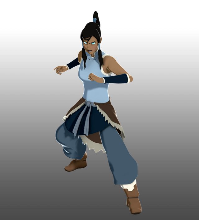 Avatar Korra 3D Model