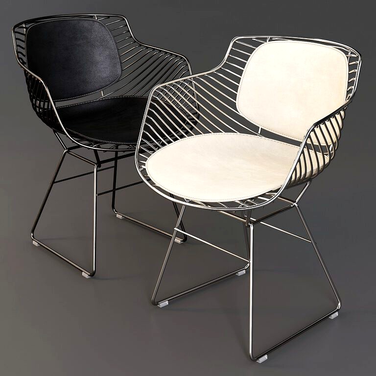 MDF Italia: Chair - Flow Filo Indoor and Outdoor with Cover (107913)