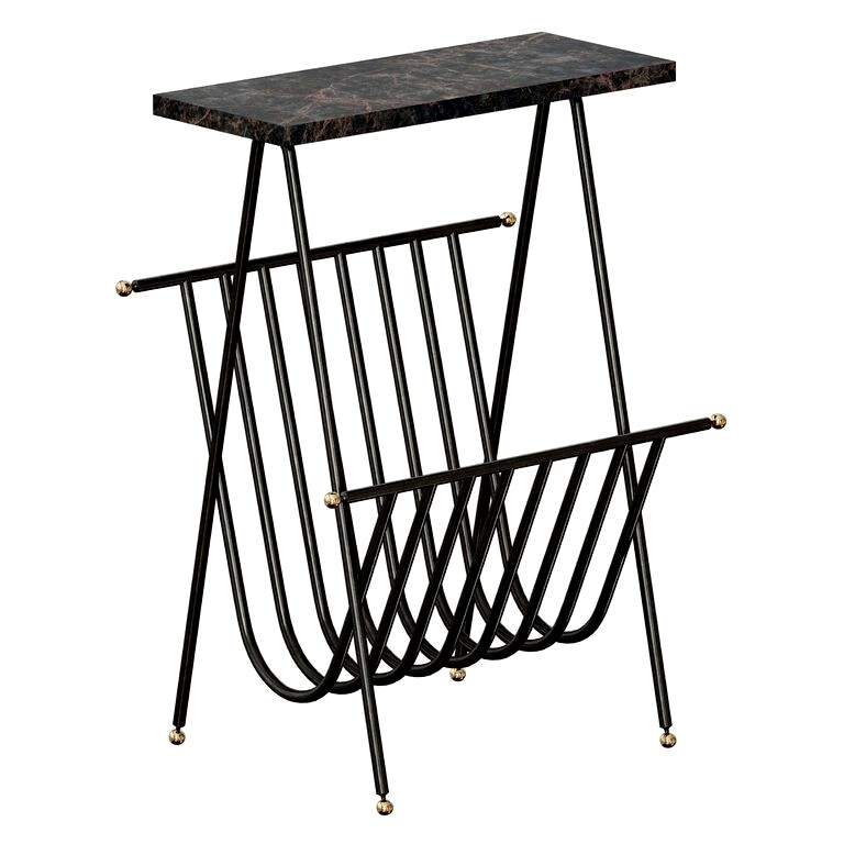 Bromley side table (Crate and Barrel) (107335)