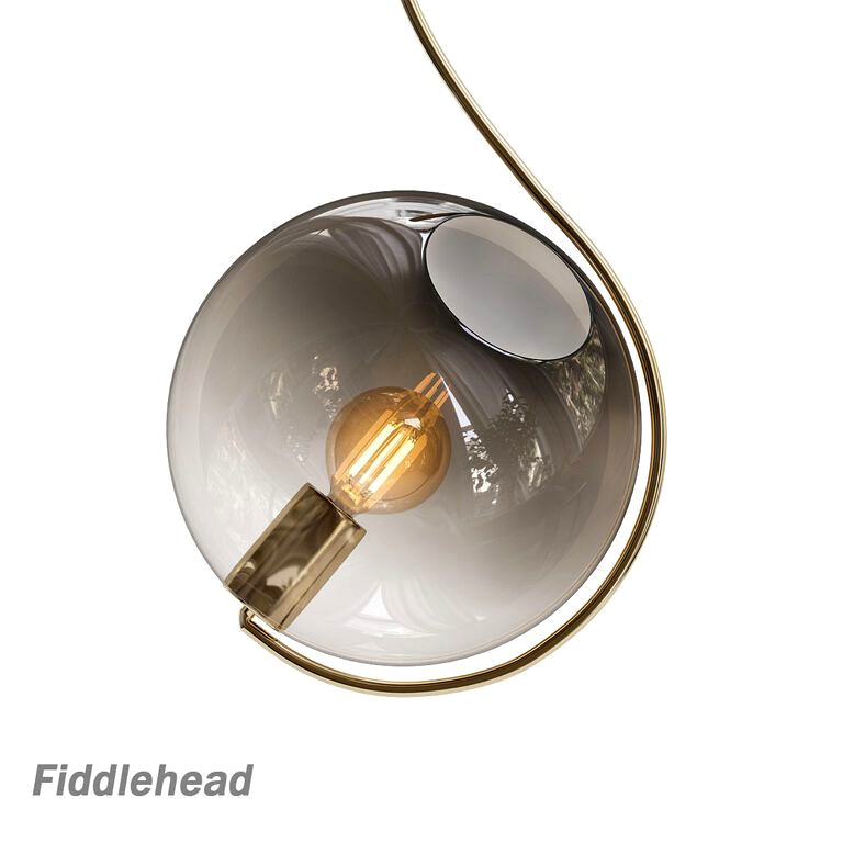 Fiddlehead Roll & Hill by Jason Miller Pendant Light (107326)