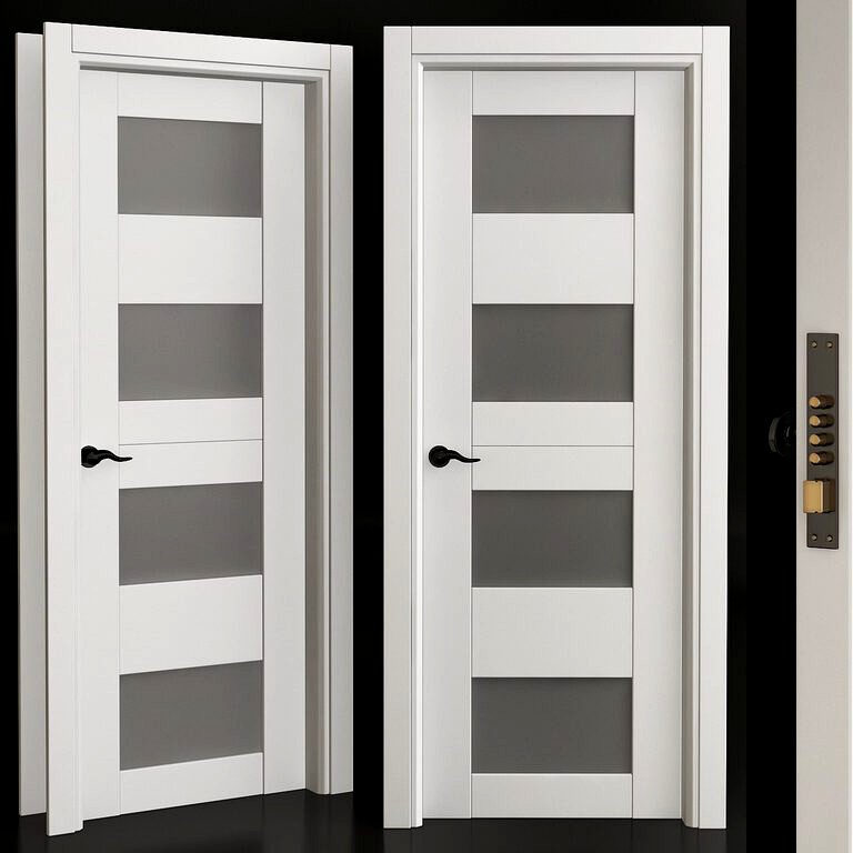 Bianco Noble Belldinni Modern Interior Door (101154)