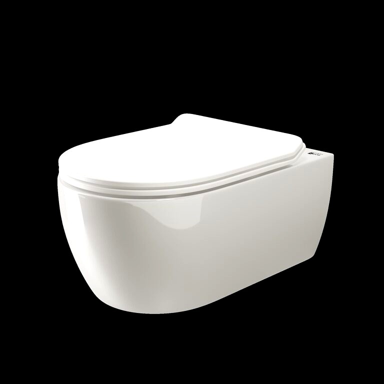 Ceramica Nova Simple CN1302 Wall Hung Toilet (51235) 3d model