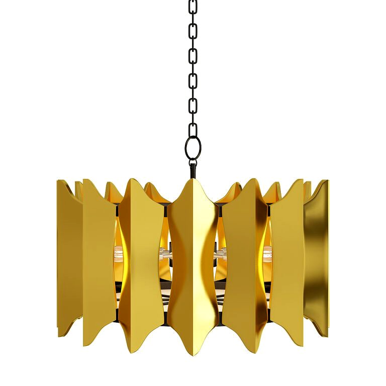 Currey&Company Quill Chandelier (47151)